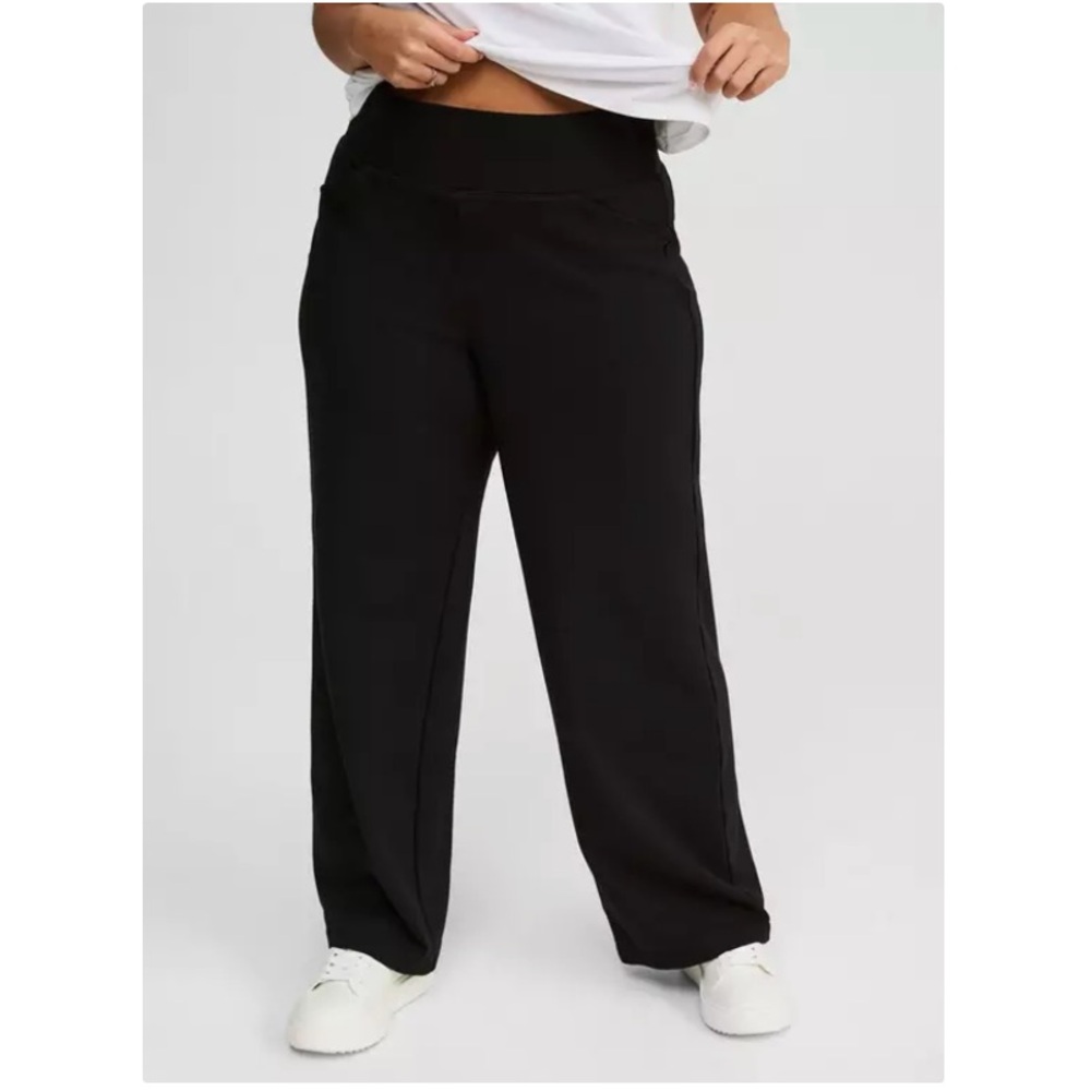Torrid Studio Luxe Pixie Pull-On Wide Leg Trouser… - image 1